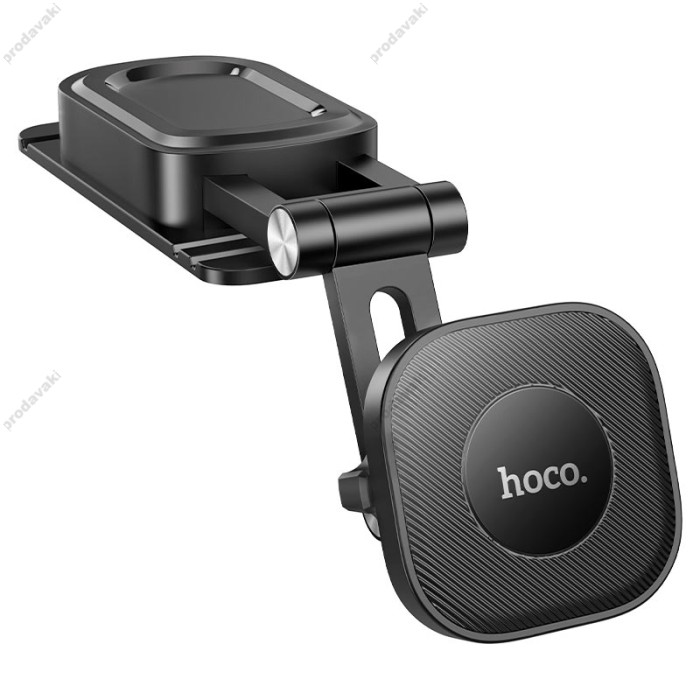 Автомобільний тримач Hoco H4 Mike magnetic car mount (center console) Black
